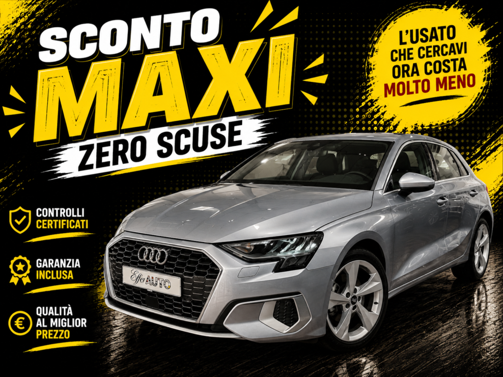 Immagine di AUDI A3 SPB 2.0 TDI 150CV ADVANCE S-TRONIC – 2022
