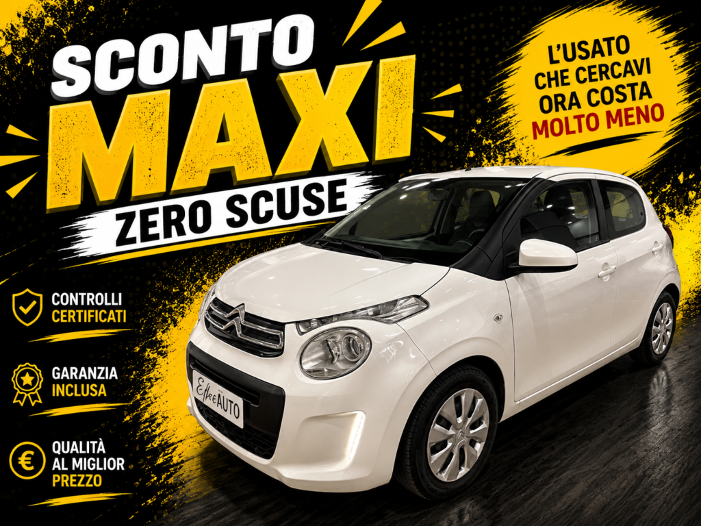 Immagine di CITROEN C1 1.0VTi FEEL – Agosto 2017