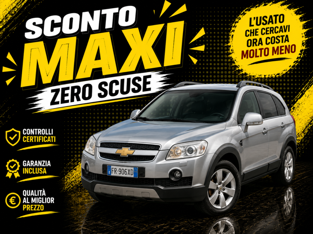 Immagine di CHEVROLET CAPTIVA 2.0 D 150CV AWD 7Posti – 2007