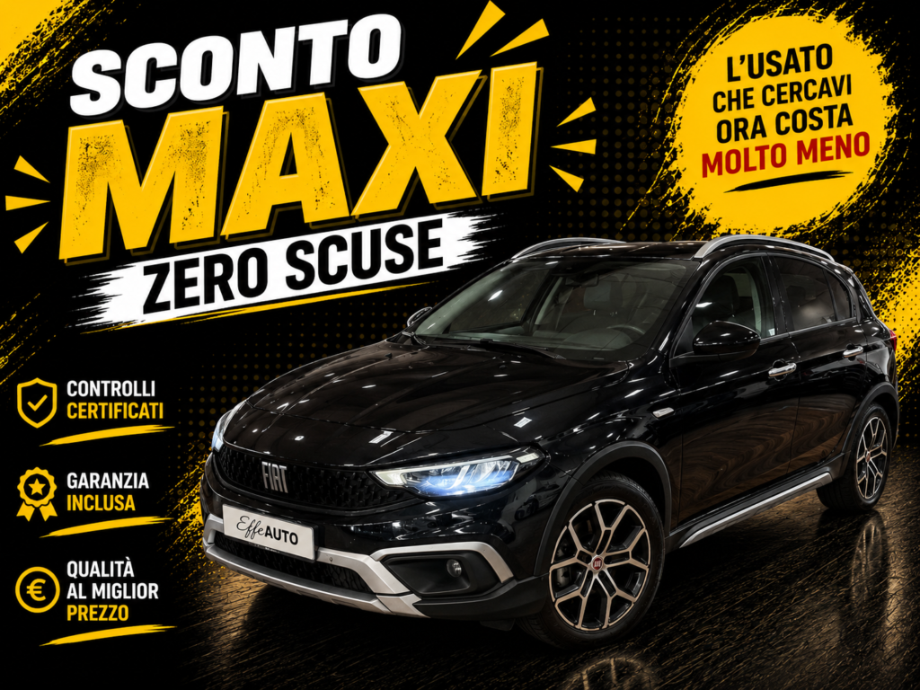 Immagine di FIAT TIPO 1.6 MJT 130CV CROSS 5PORTE – 2022
