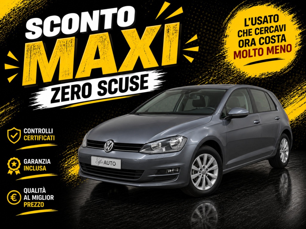 Immagine di VOLKSWAGEN GOLF 7 1.6 TDI 110CV BUSINESS – 2016