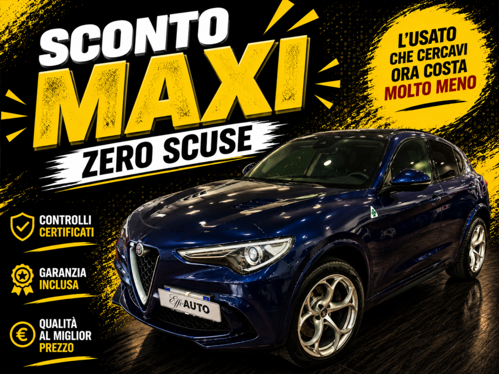 Immagine di ALFA ROMEO STELVIO 2.9 V6 Bi-Turbo 510CV QUADRIFOGLIO