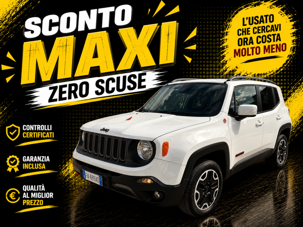 Immagine di JEEP RENEGADE 2.0 MJT 170CV TRAILHAWK 4WD – 2015