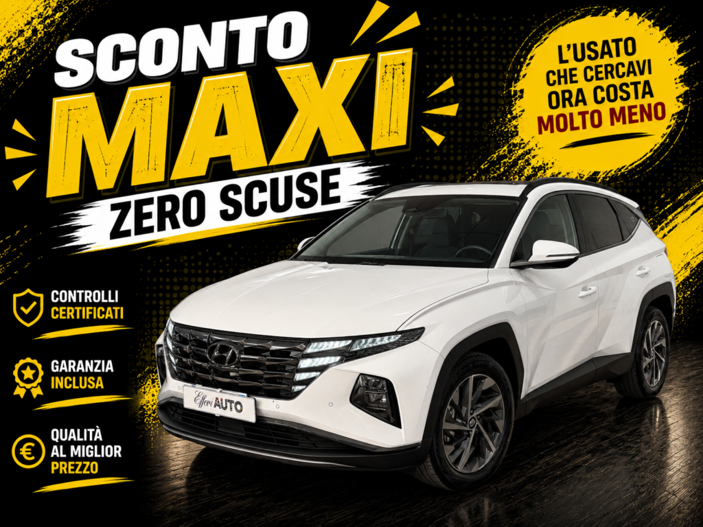 Immagine di HYUNDAI TUCSON 1.6 CRDi MHD 136CV XLine – Marzo 2023
