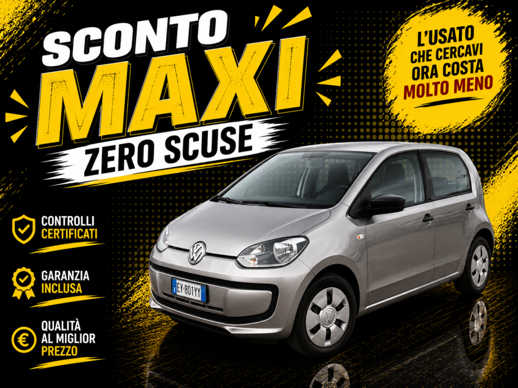 Immagine di VOLKSWAGEN UP 1.0 TAKE UP! -Maggio 2014