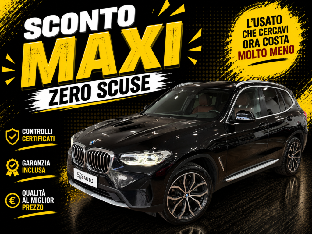 Immagine di BMW X3 xDRIVE 20D 190CV MHEV SPORT – 2022