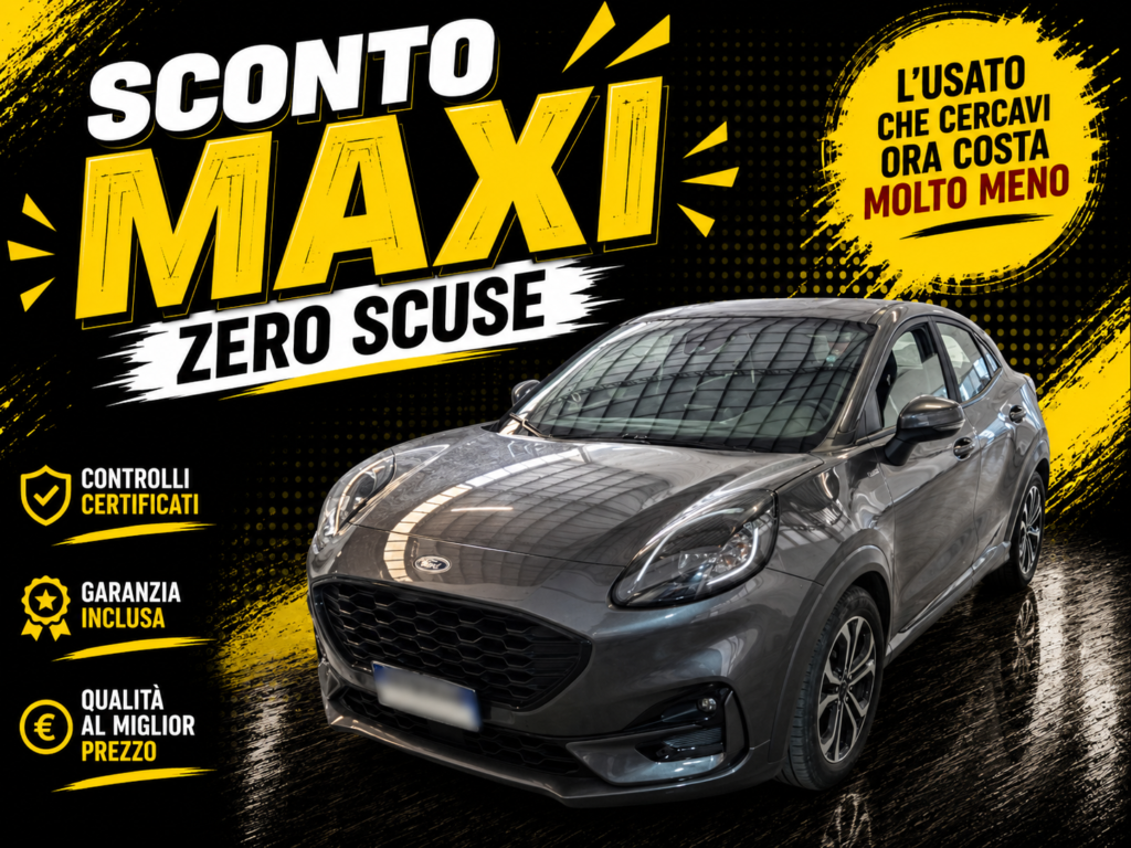 Immagine di FORD PUMA 1.0 ECOBOOST MHD 125CV ST-Line – 2022