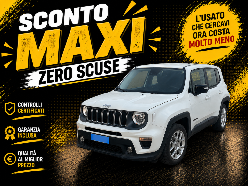Immagine di JEEP RENEGADE 1.6 MJT 130CV LIMITED – 2023