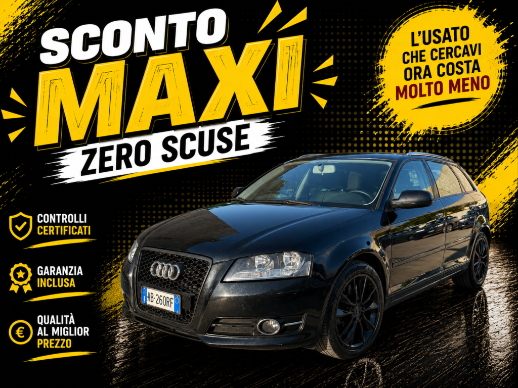 Immagine di AUDI A3 2.0 TDI 170CV AMBITION – 2012