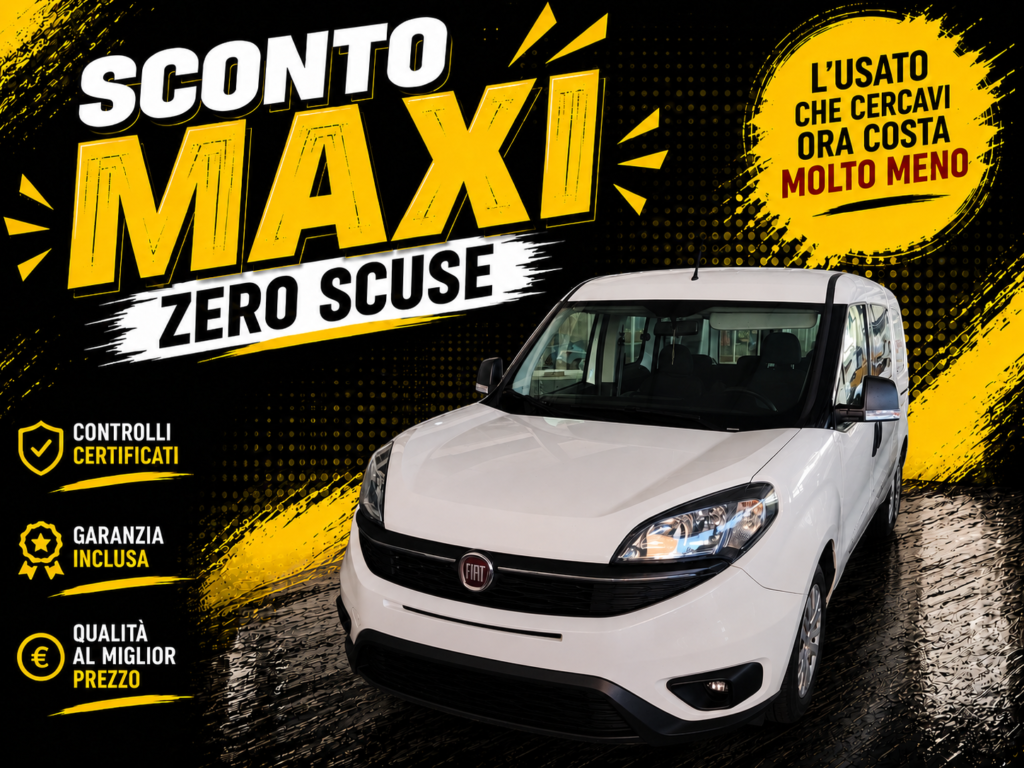 Immagine di FIAT DOBLO 1.6 MJT 105CV COMBI N1 IVA INCLUSA – 2022