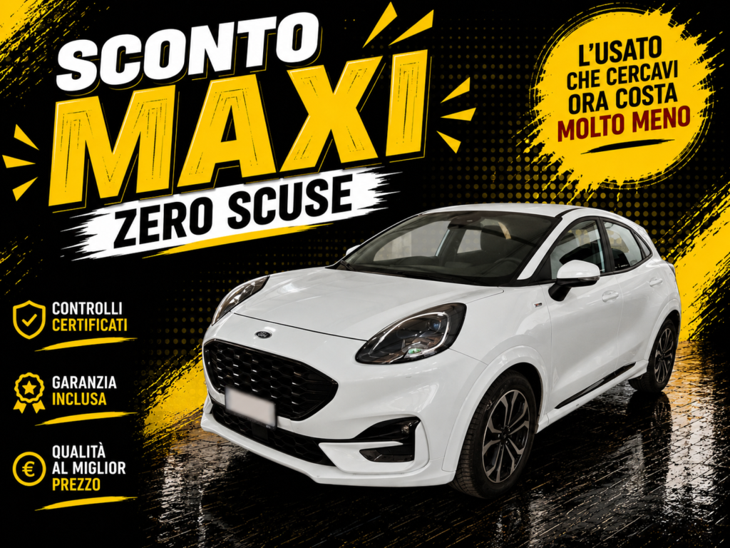 Immagine di FORD PUMA 1.0 ECOBOOST MHD 125CV ST-Line – 2023