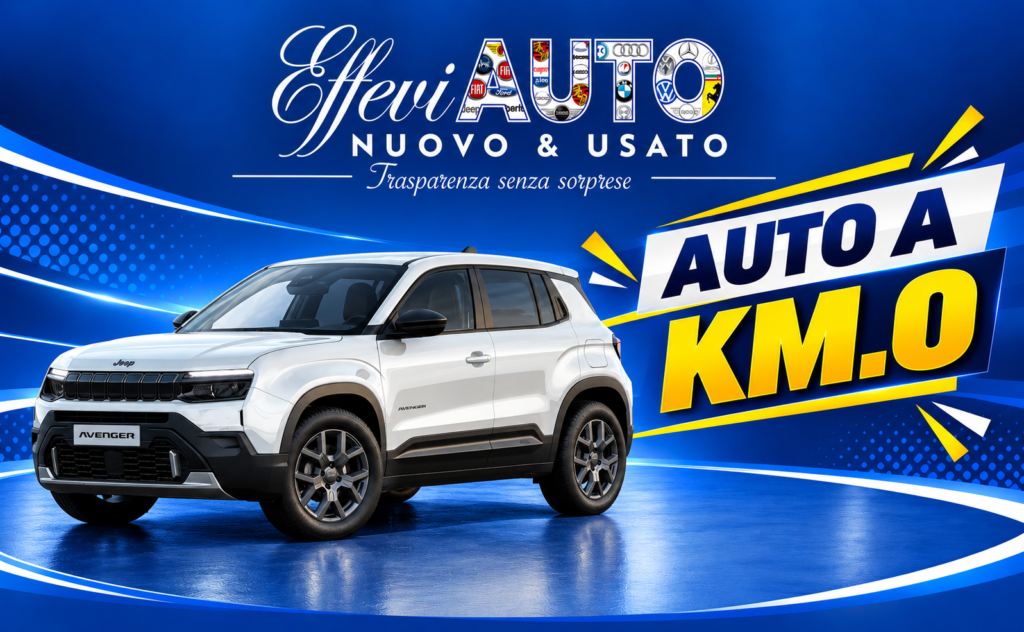 Immagine di JEEP AVENGER 1.2 T-GDI 100CV ALTITUDE KM.0 – 2026