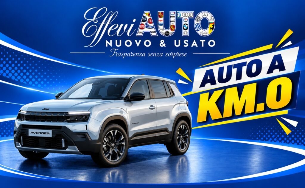 Immagine di JEEP AVENGER e-HYBRID 1.2 100CV SUMMIT KM.0 – 2026